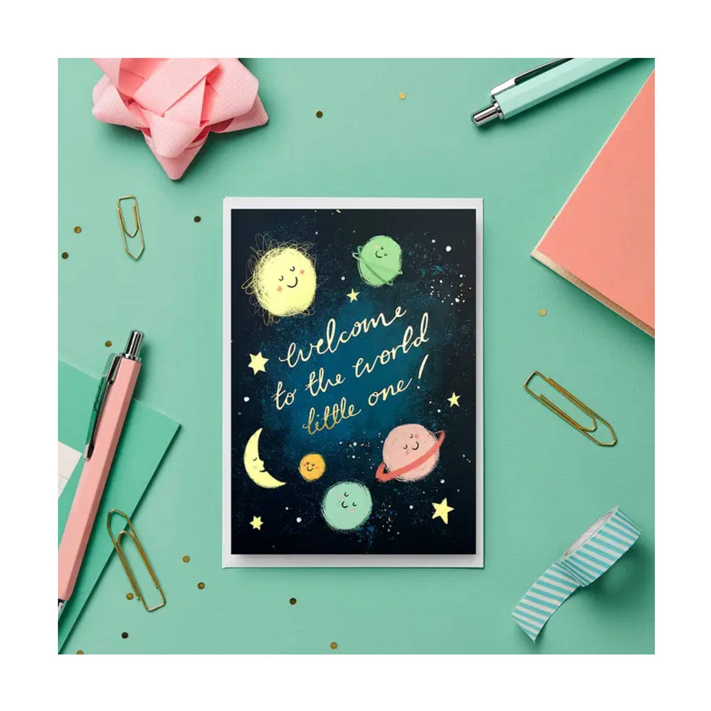 Welcome to the World New Baby Card