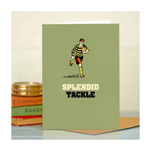  Splendid Tackle Rugby Fan Card