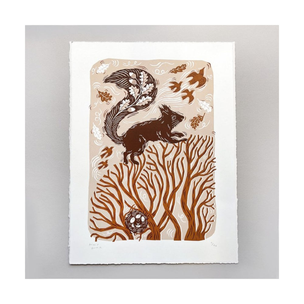 Squirrels Limited Edition Print