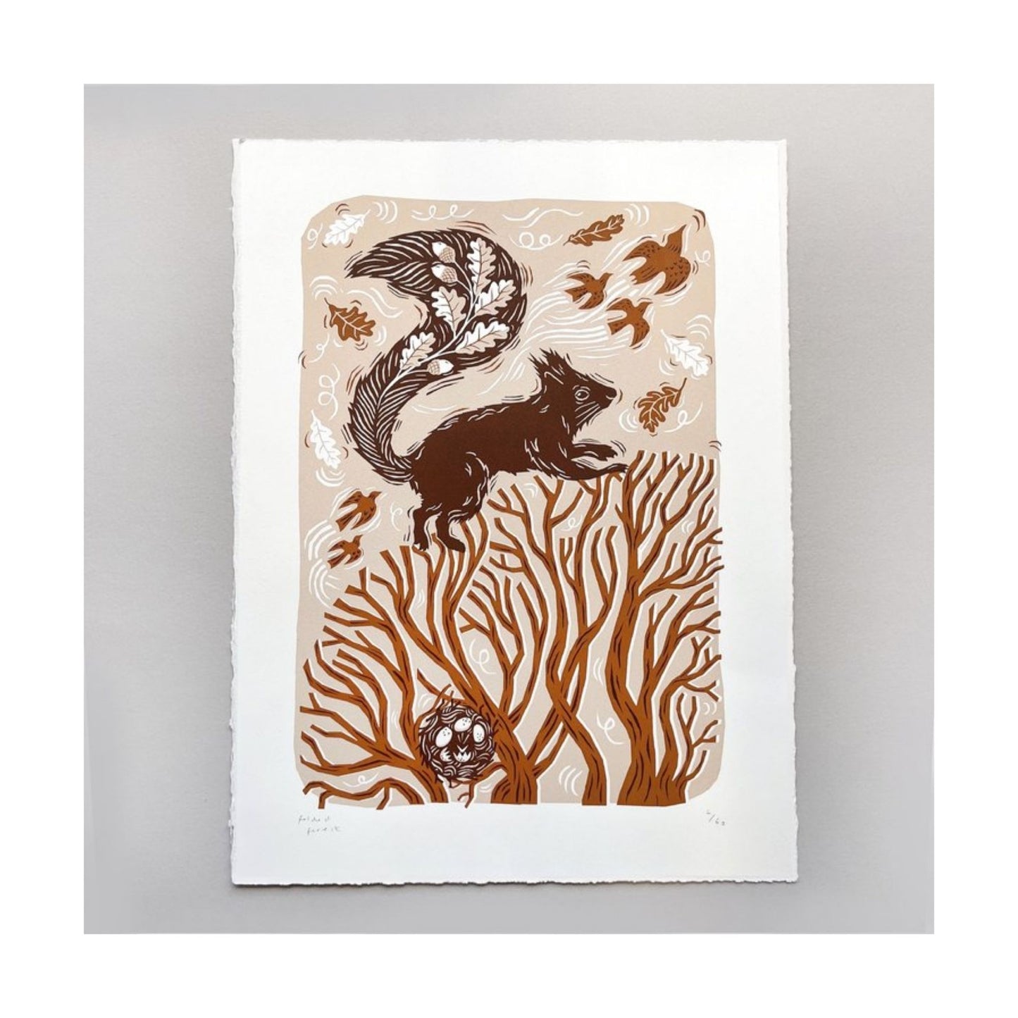 Squirrels Limited Edition Print