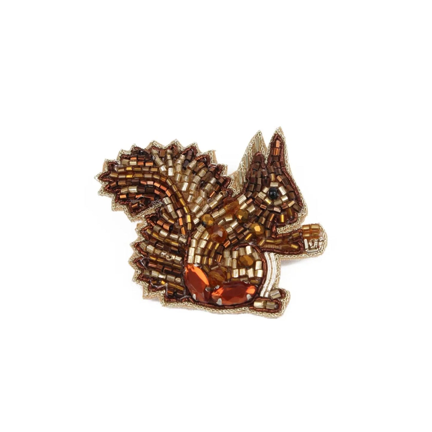 Squirrel Brooch