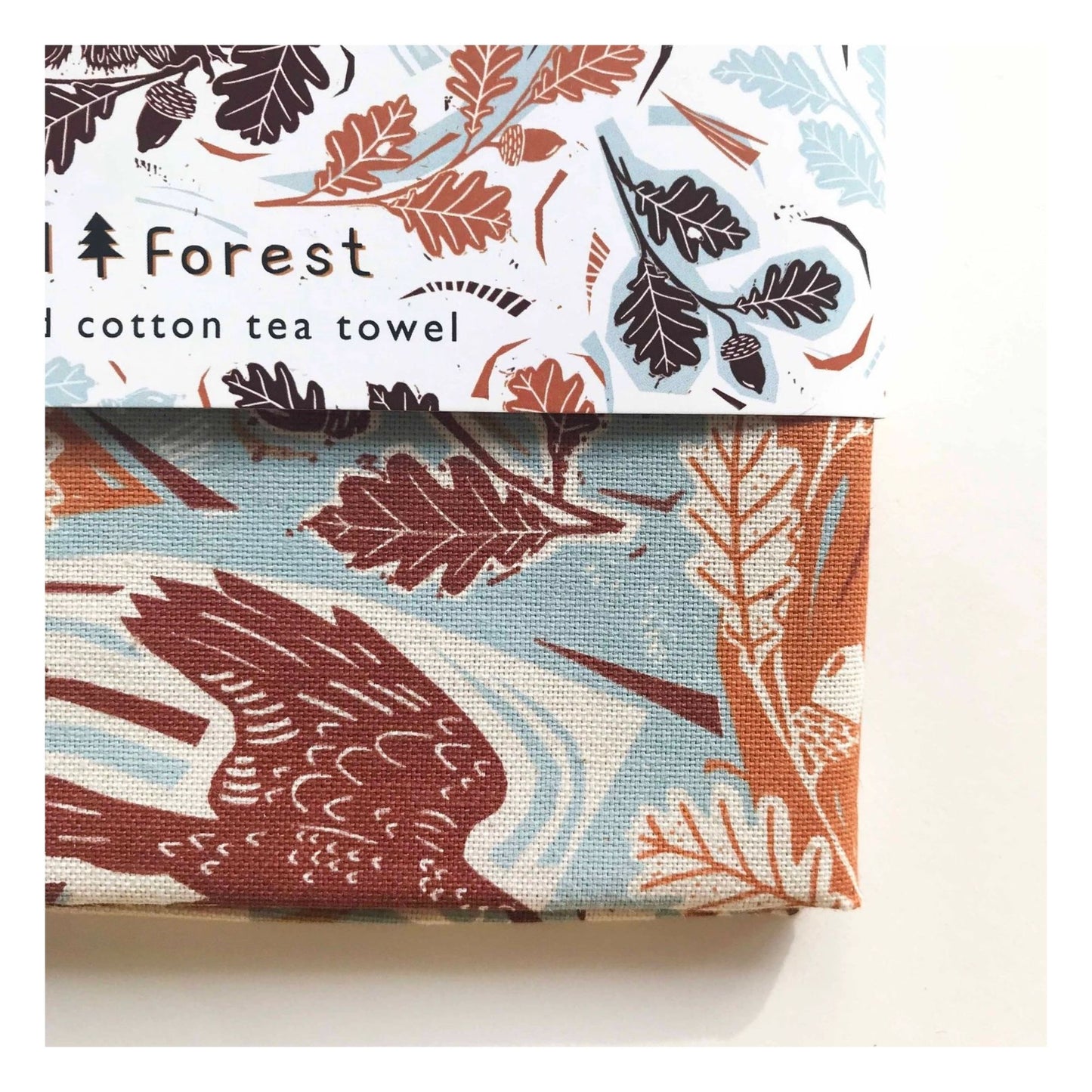 Squirrel Tea Towel