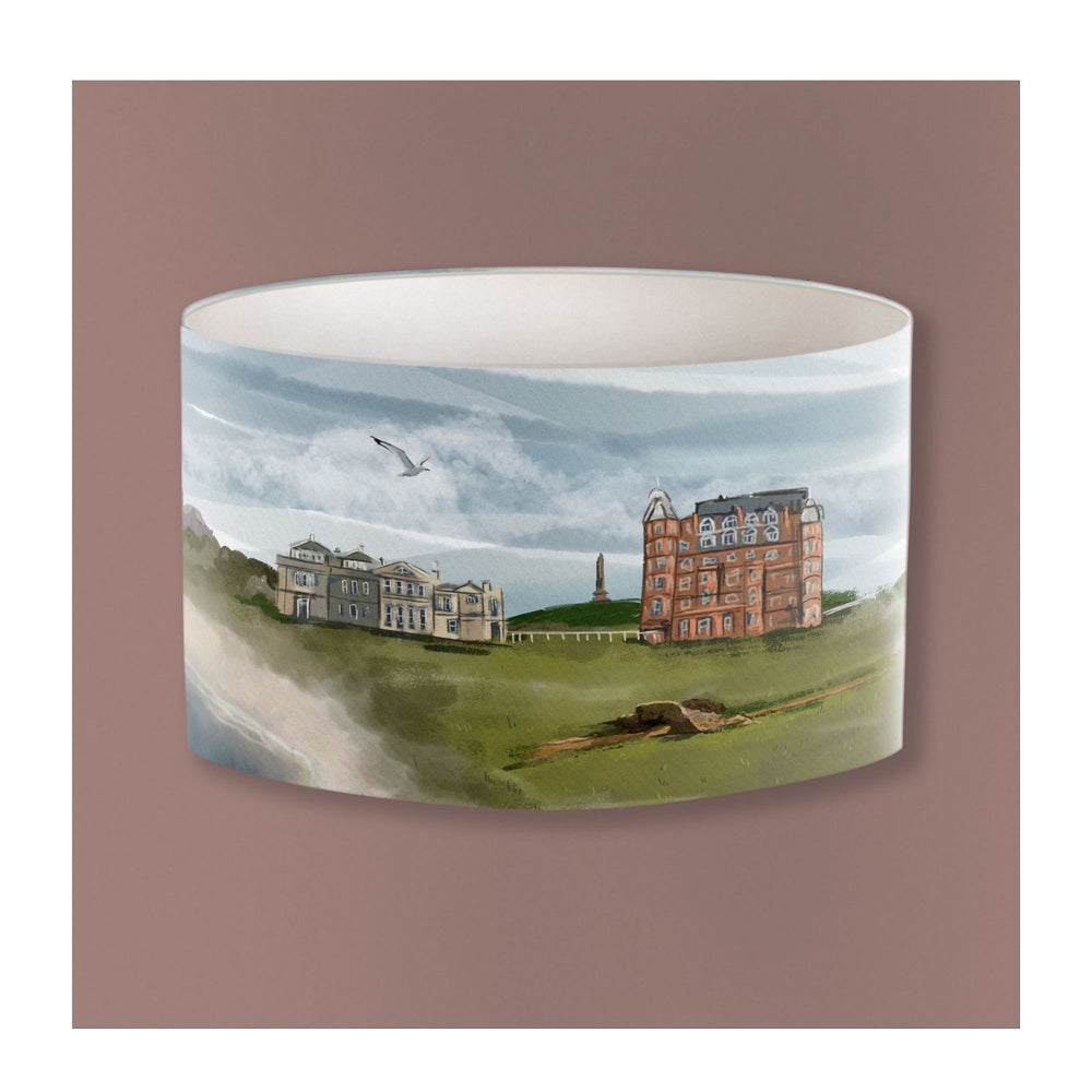 
                  
                    A St Andrews Lampshade from Harbour Lane Studio.
                  
                