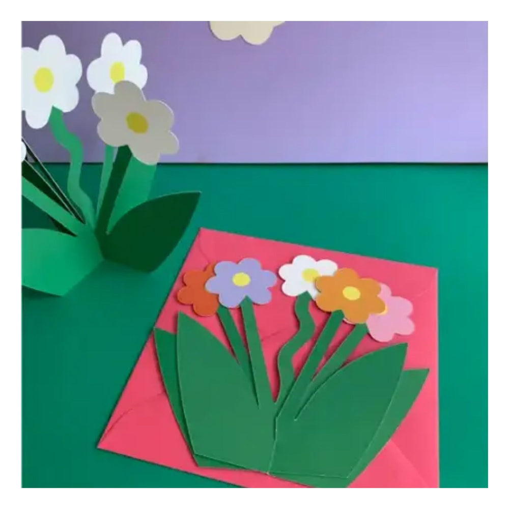 Standing 3D Daisies Card