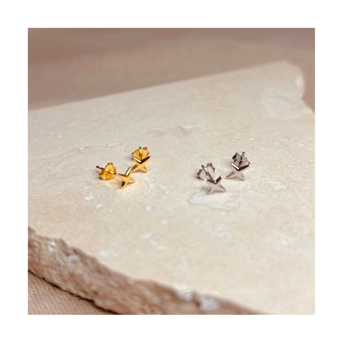 Gold Starlight Earrings