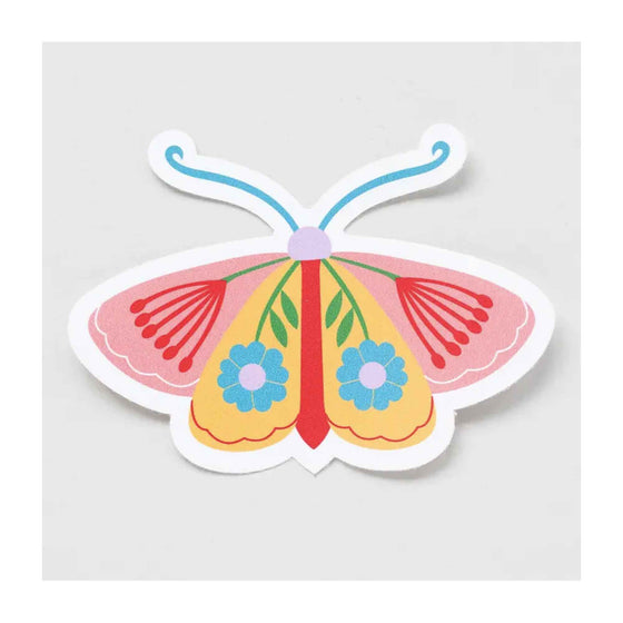 Bright Moth Sticker