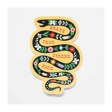  Brave Snake Sticker
