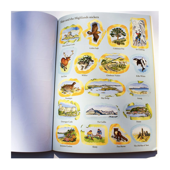 'The Sticker Atlas of Scotland' by Ben Blathwayt
