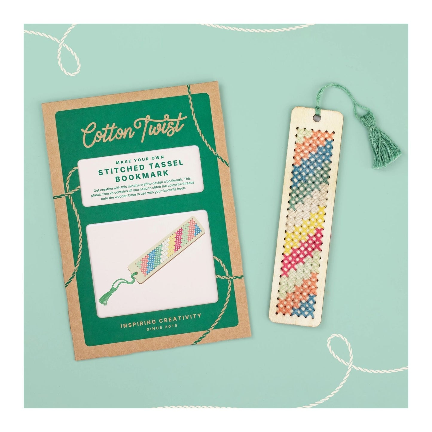 Stitched Tassel Bookmark Kit