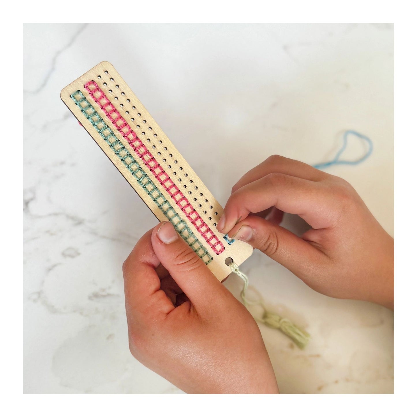 Stitched Tassel Bookmark Kit