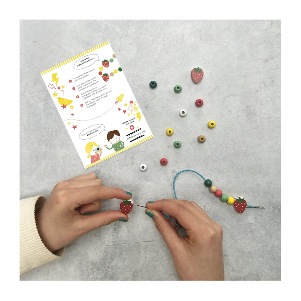 
                  
                    Make Your Own Strawberry Bracelet
                  
                