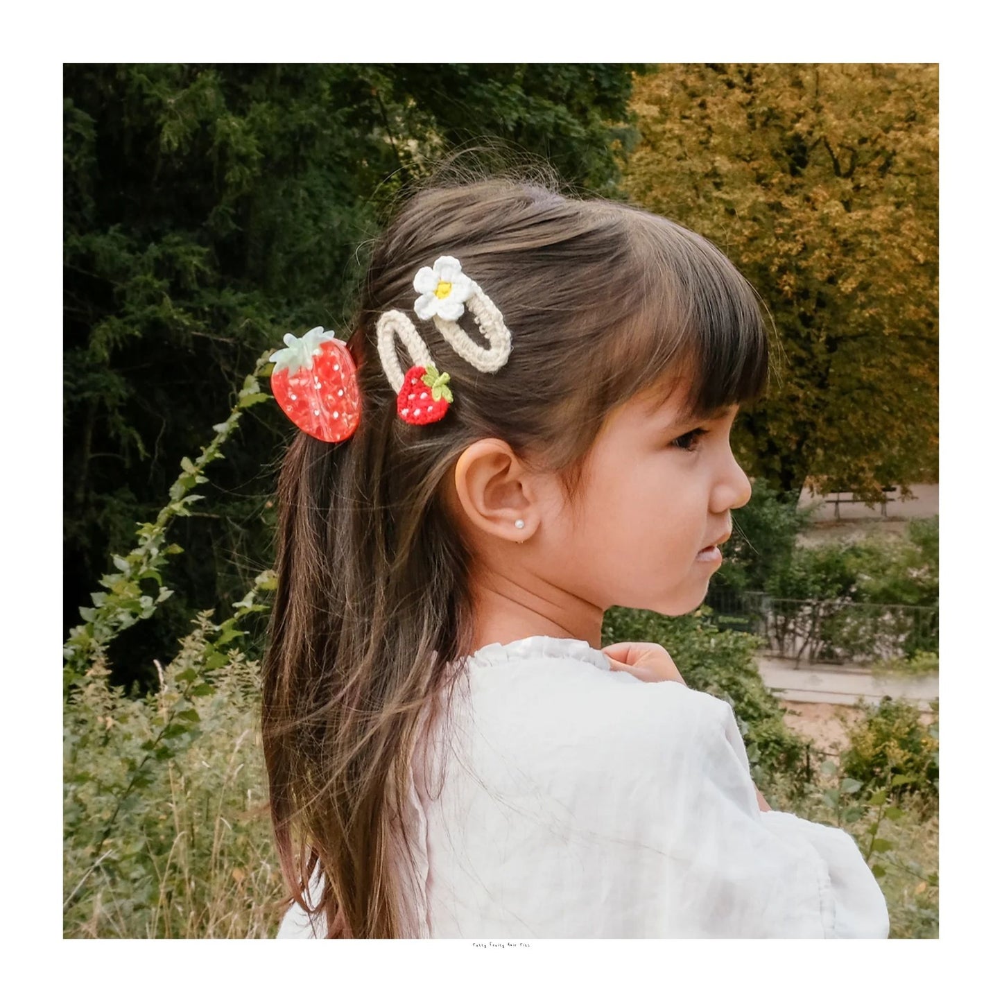 Strawberry Claw Clip