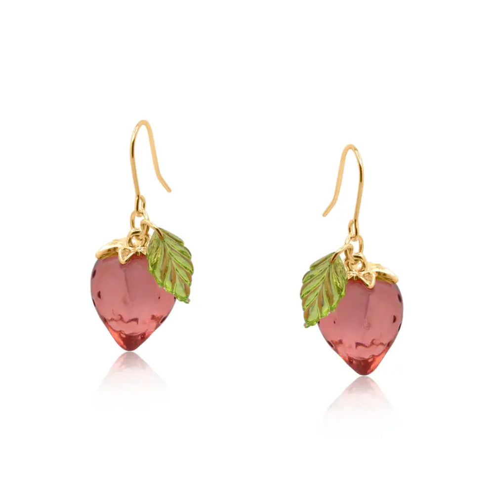 Strawberry Drop Earrings
