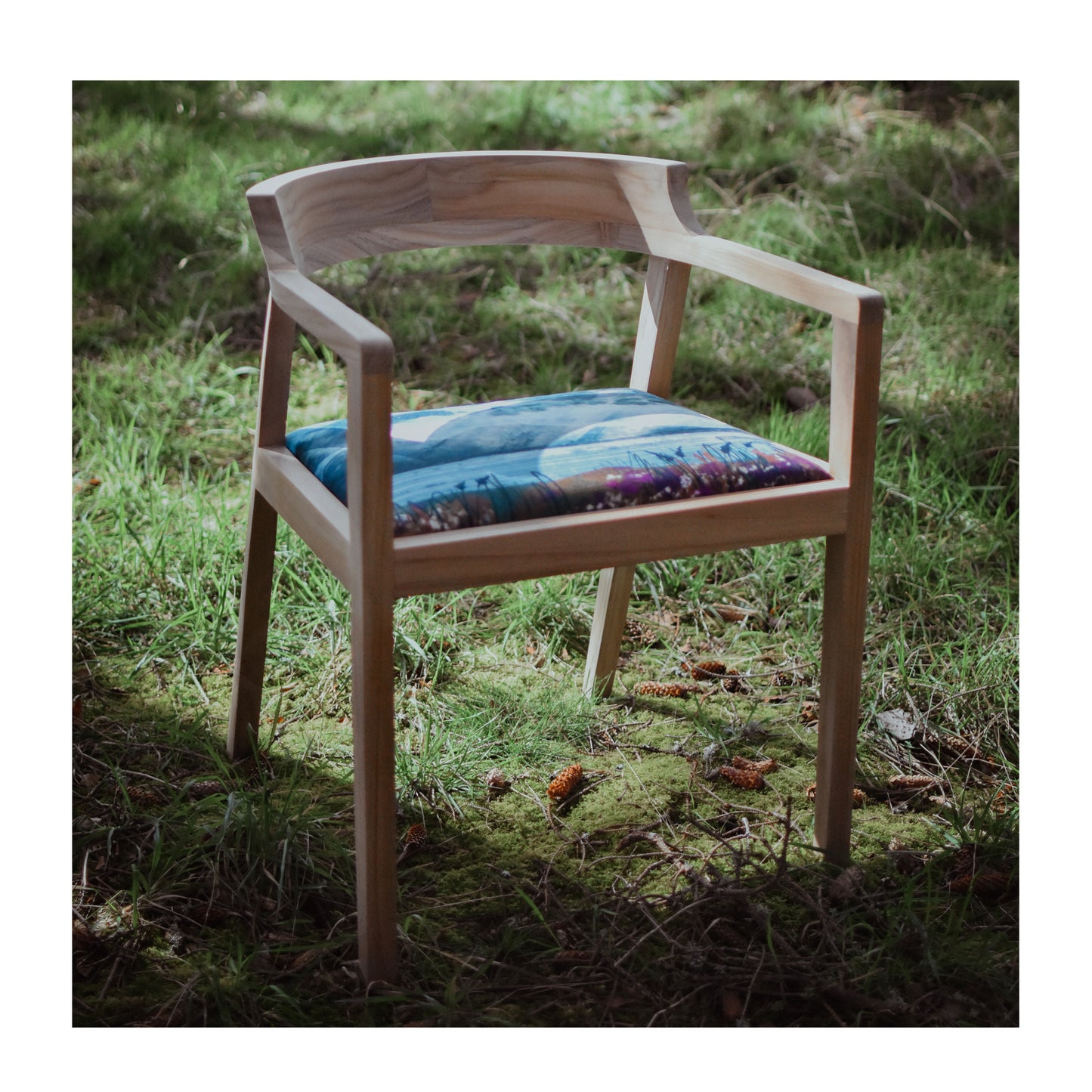 Through The Clouds Dining Armchair