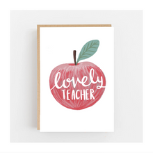  Lovely Teacher Card