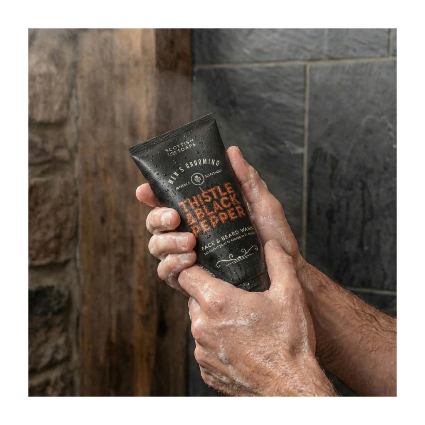 Thistle and Black Pepper Face & Beard Wash