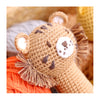 Tommy Tiger Crochet Stick Rattle