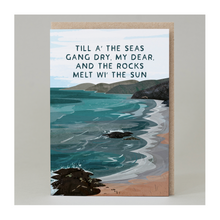  'Til a' the Seas Gang Dry' Card