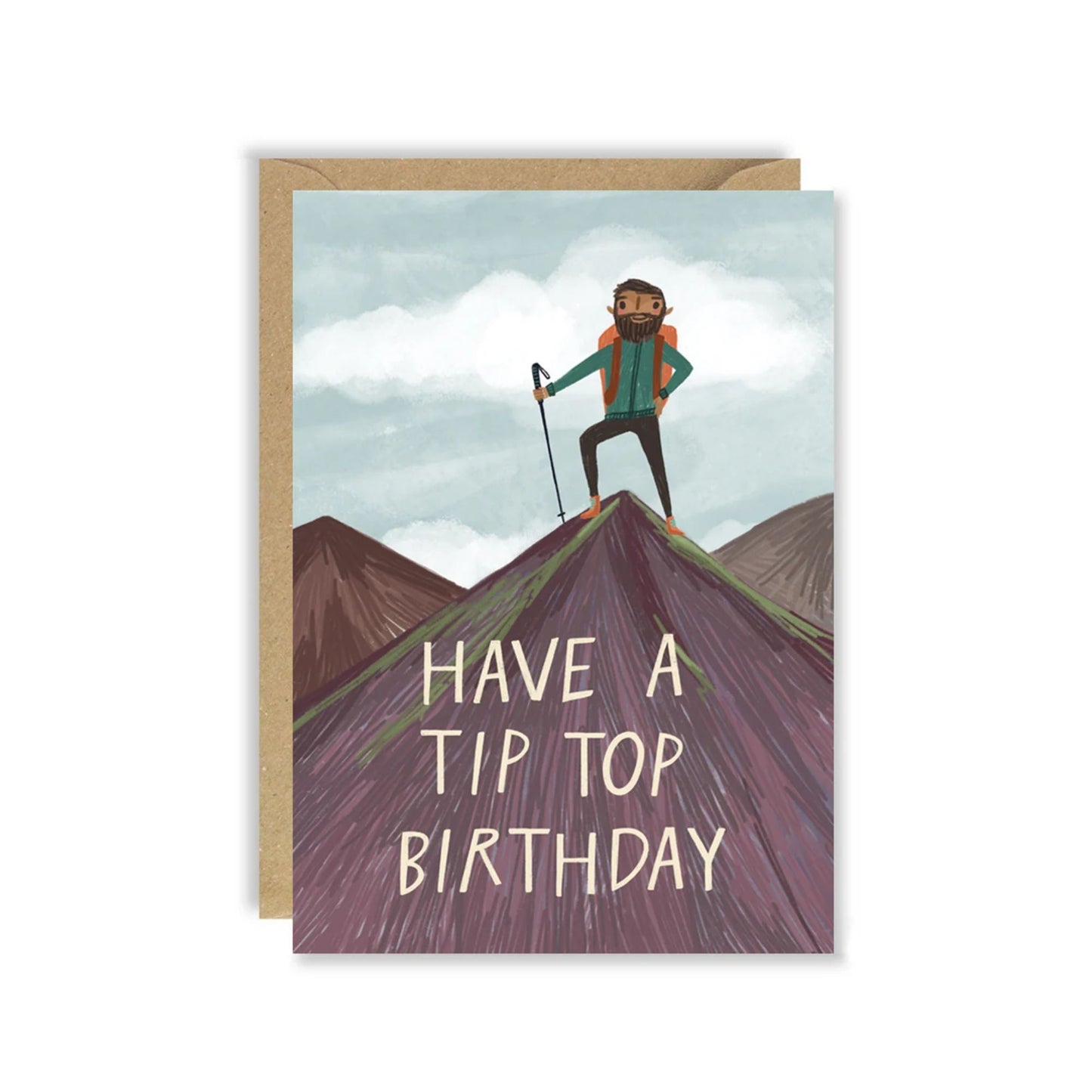 Tip Top Birthday Card
