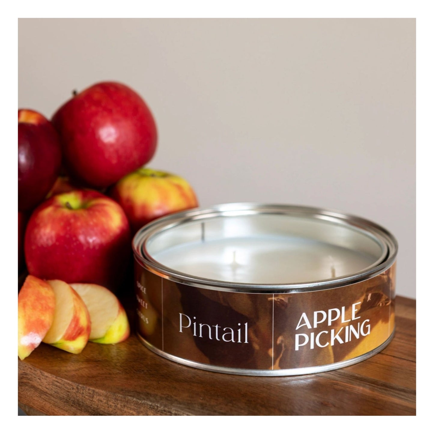 Apple Picking Triple Wick Paint Pot Candle
