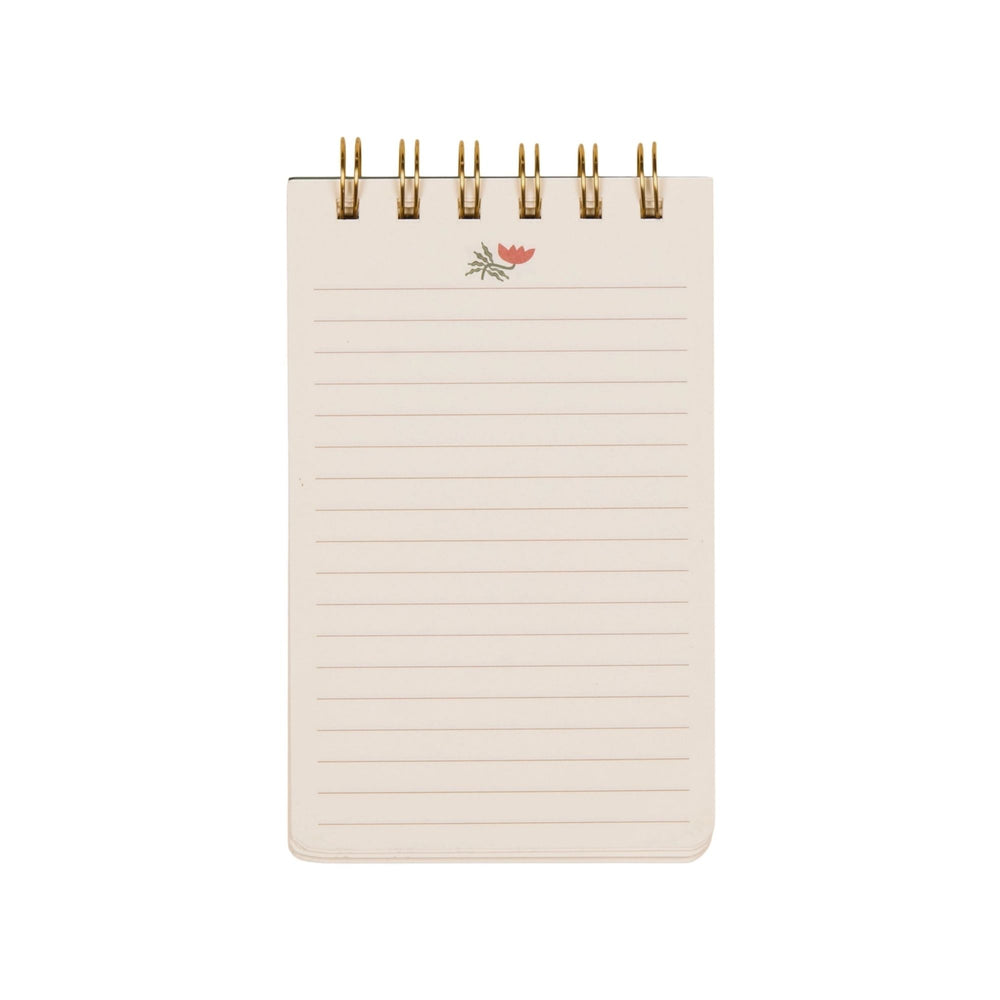 A Dopo Flower Twin Wire Notepad