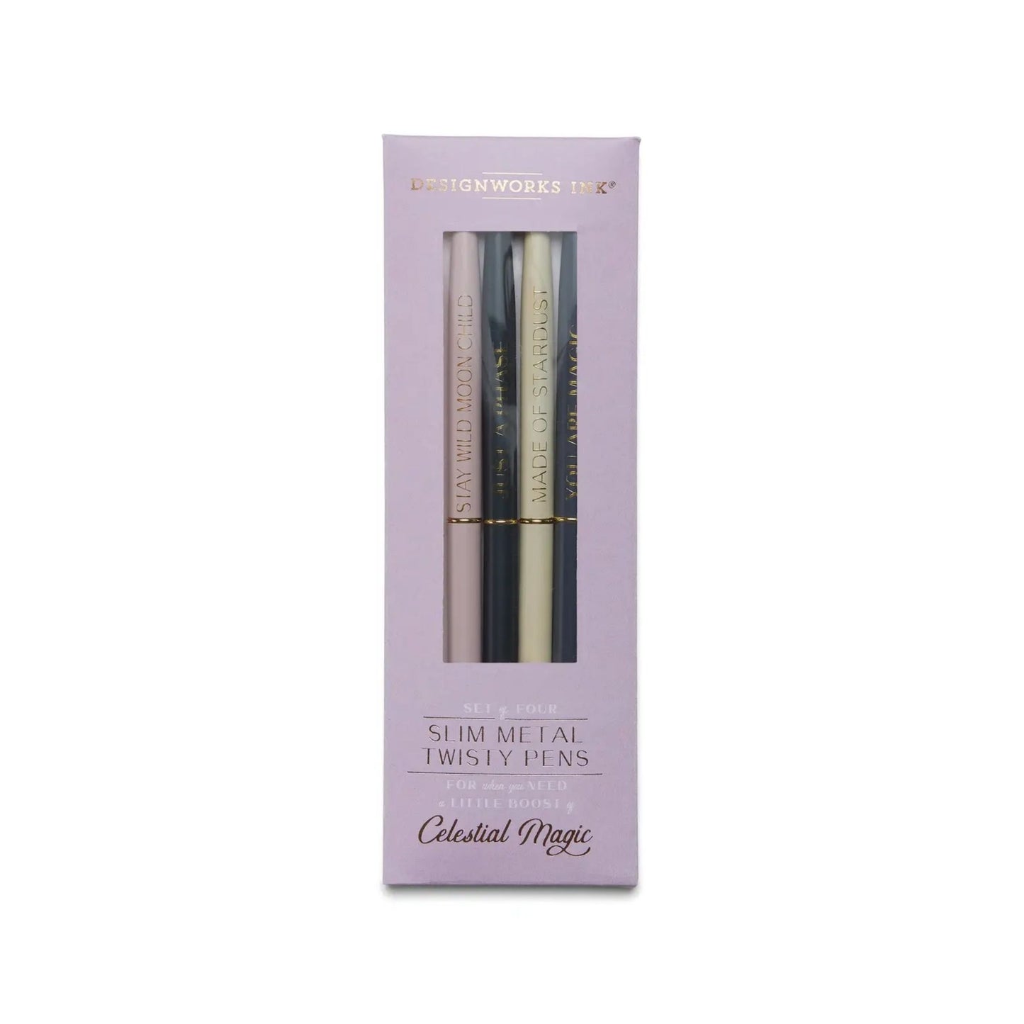 Celestial Magic Twisty Slim Metal Pen Set