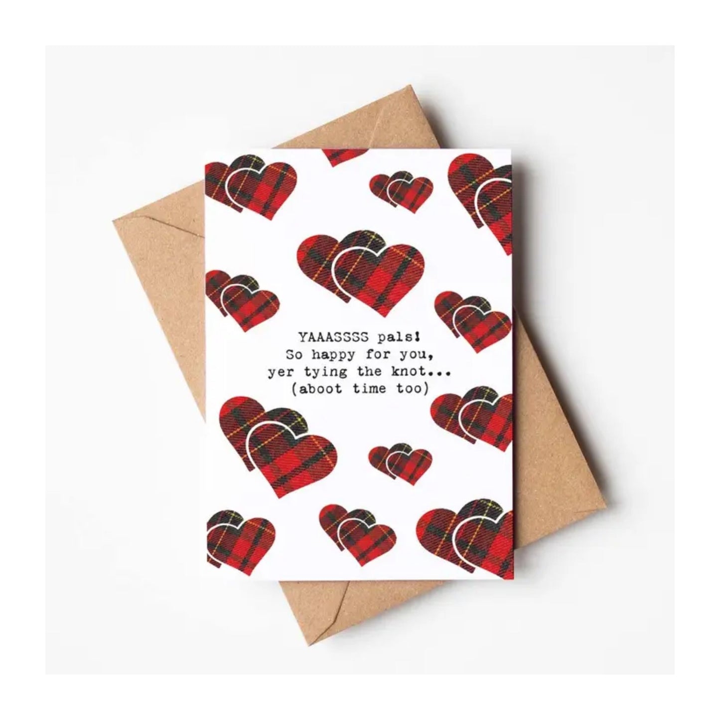 So Happy For You, Yer Tying The Knot Card