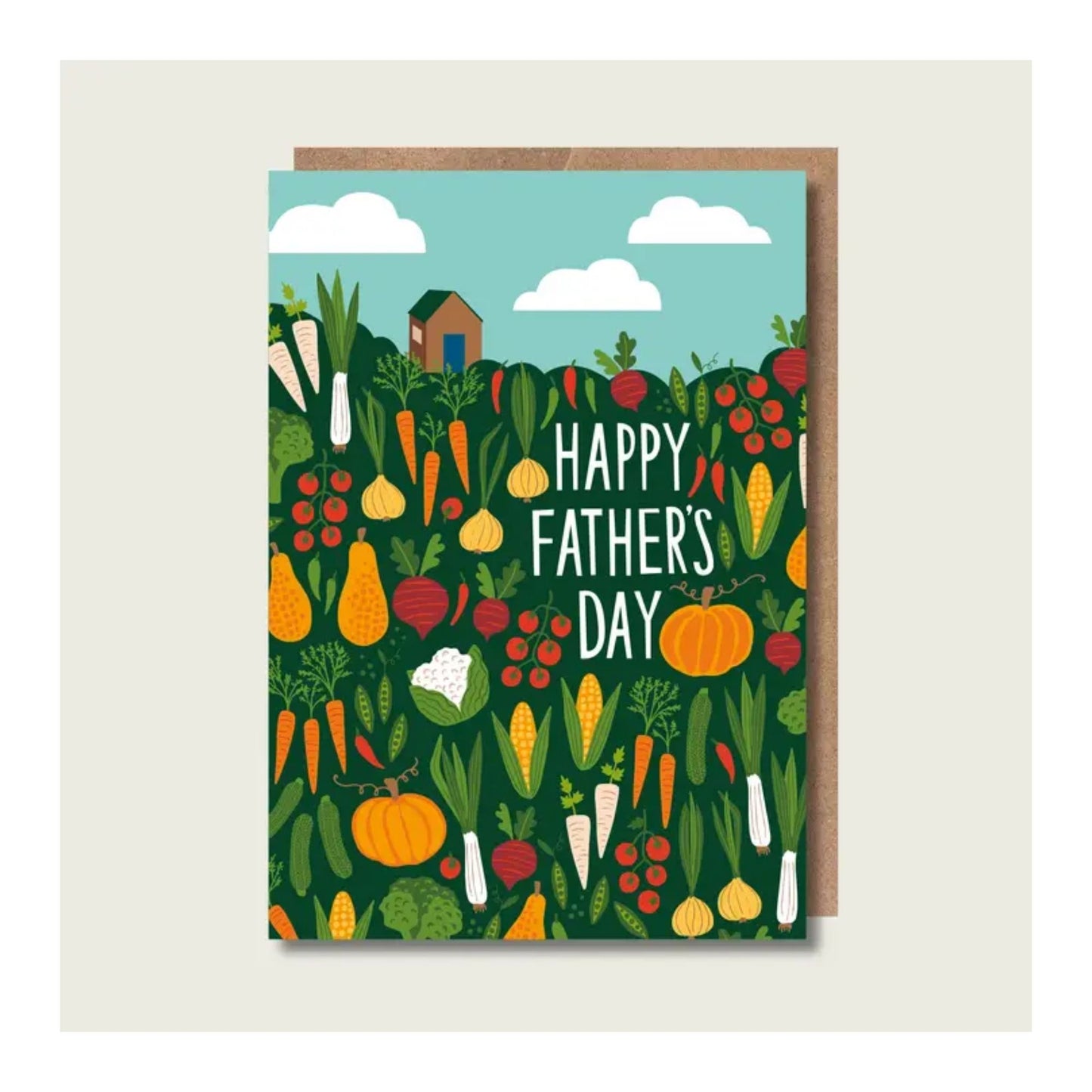 Veg Garden Fathers Day Card