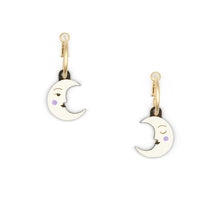  Crescent Luna Hoop Earrings