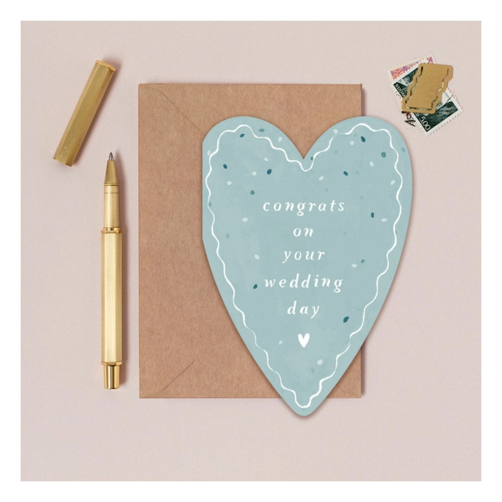 Wedding Day Heart Card