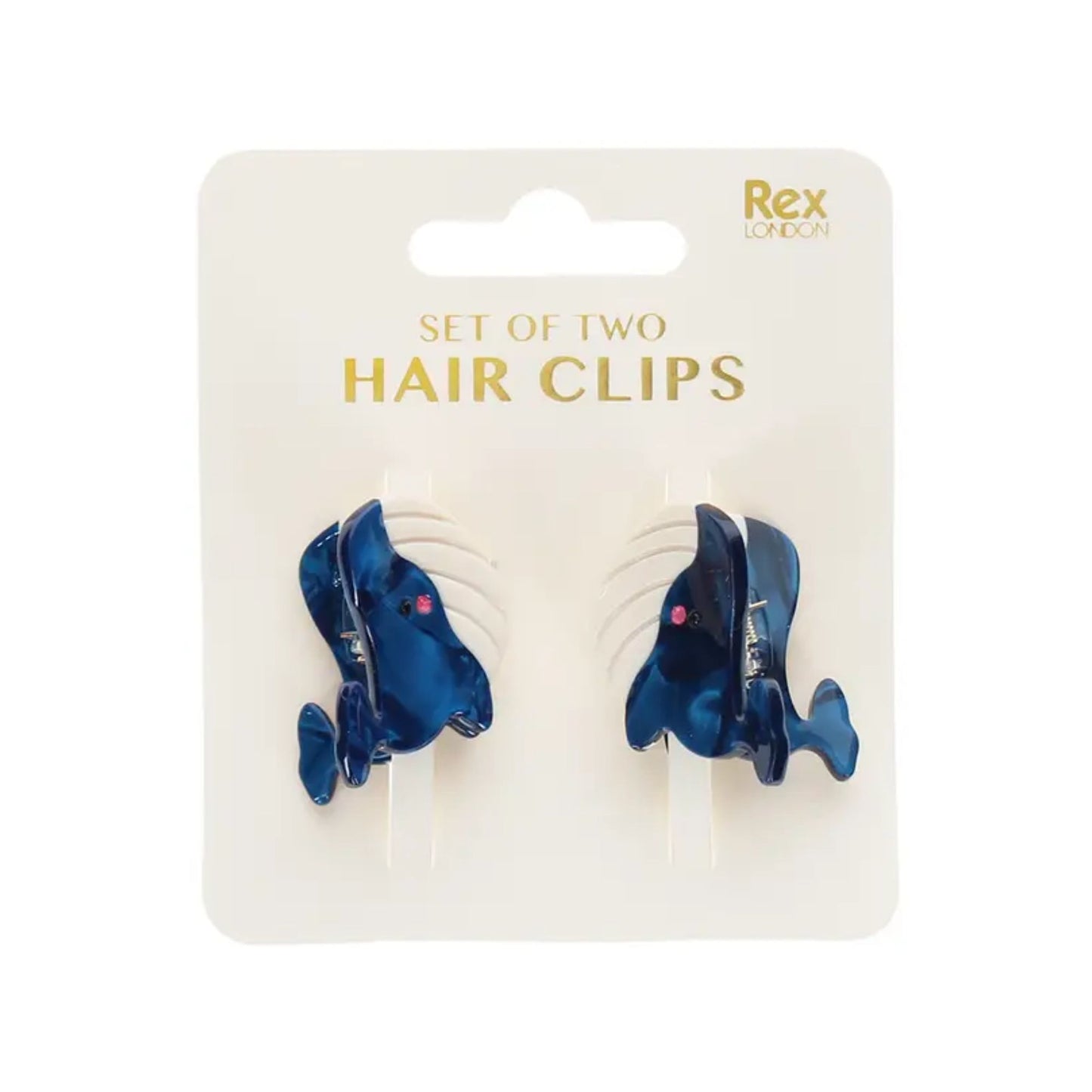 Mini Whale Claw Clips