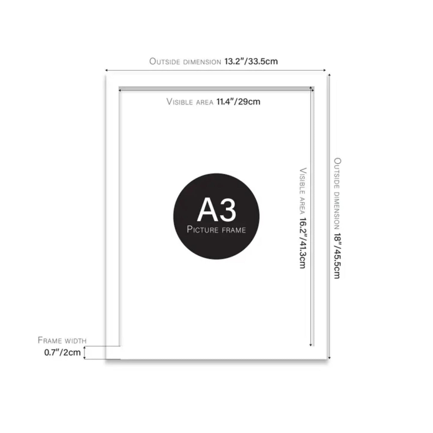 White Picture Frame