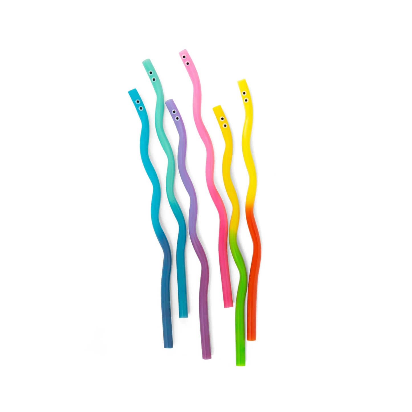 Wiggly Colour Change Straws