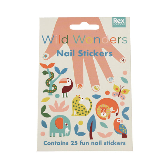 Wild Wonders Nail Stickers