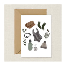  Wild Swimming Essentials Greeting Card