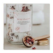  'Wild Flowers' Rose Geranium and Palmarosa Bath Salts