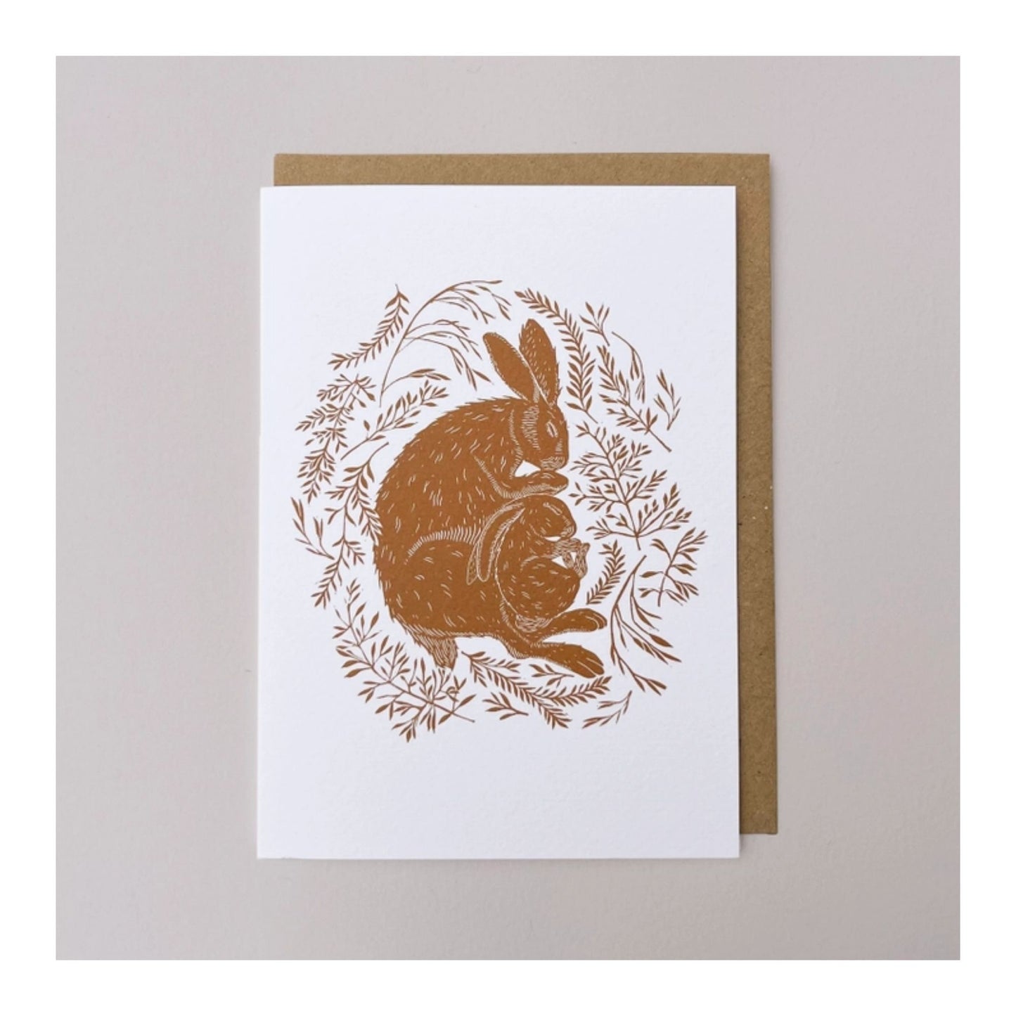 A Winter's Sleep Greeting Card