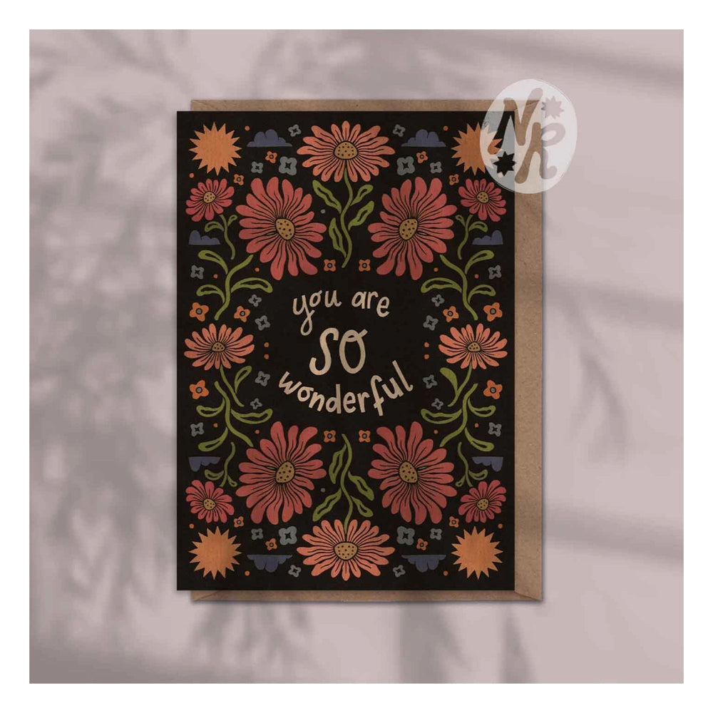 You are So Wonderful Card