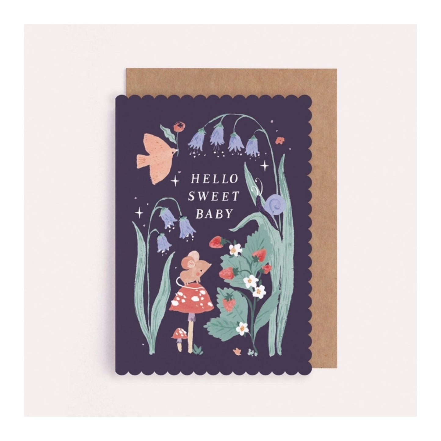 Woodland New Baby Card