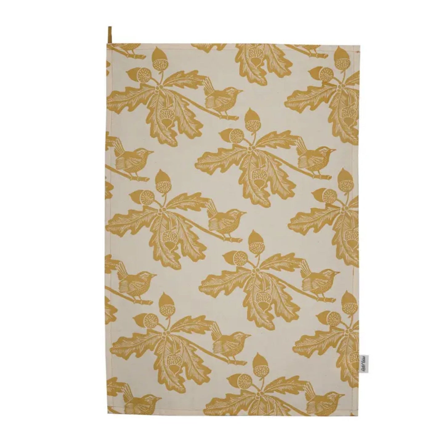 Woodland Ochre Tea Towel