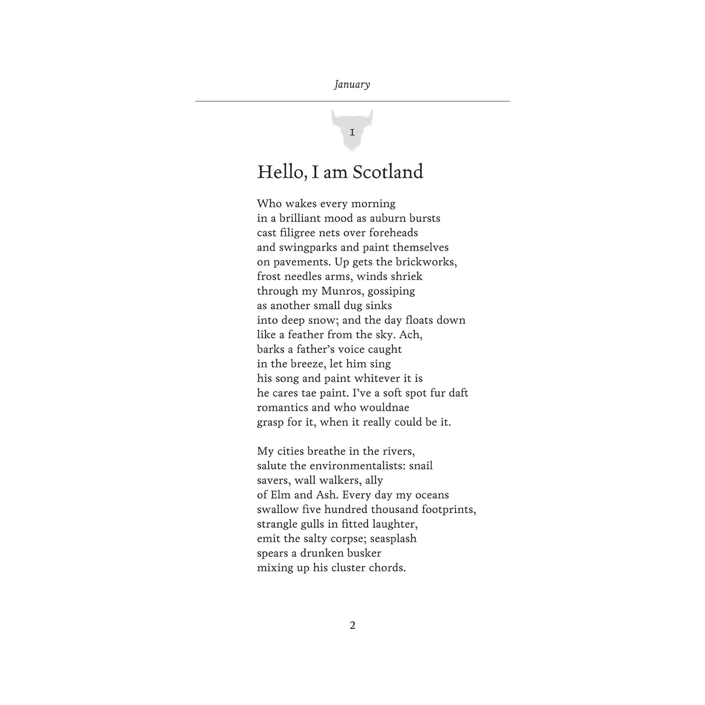 A Year of Scottish Poems by Gaby Morgan