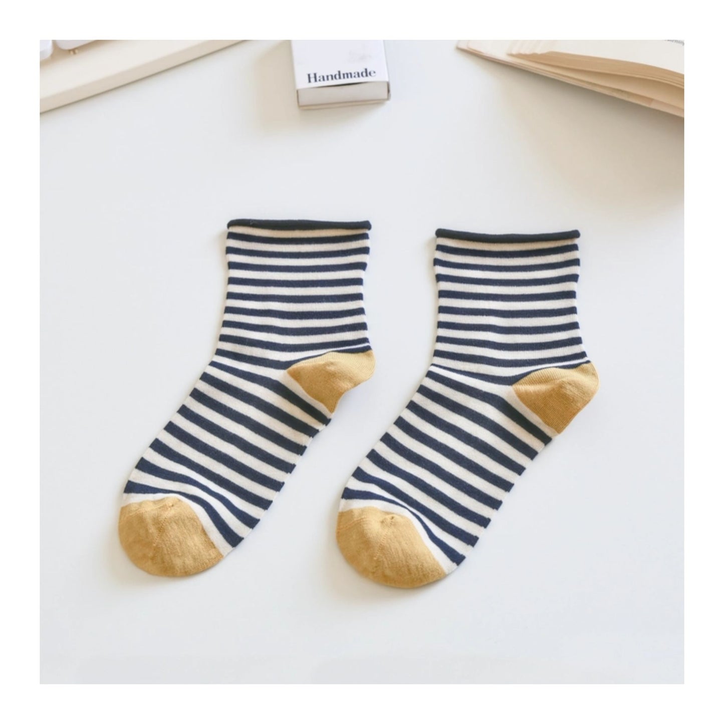 Yellow Mulberry Silk Socks