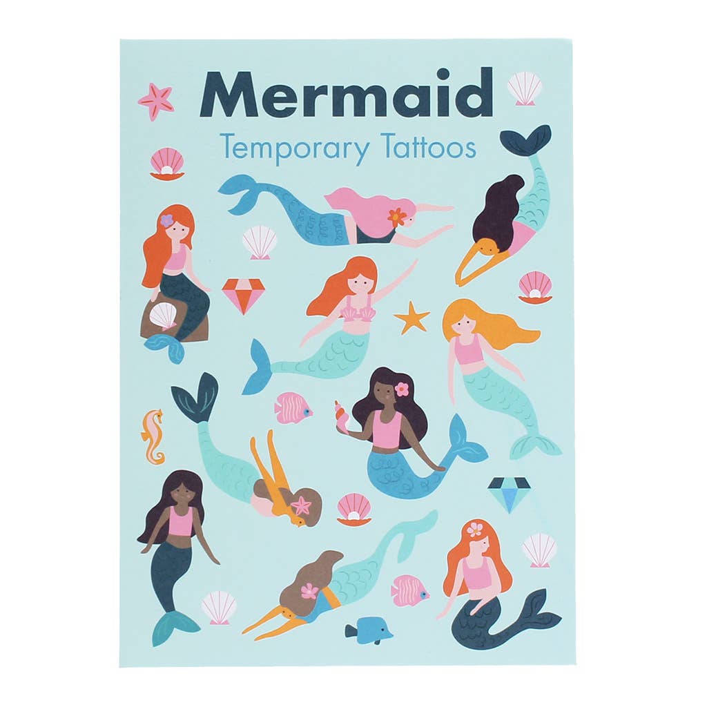 Mermaid Temporary tattoos