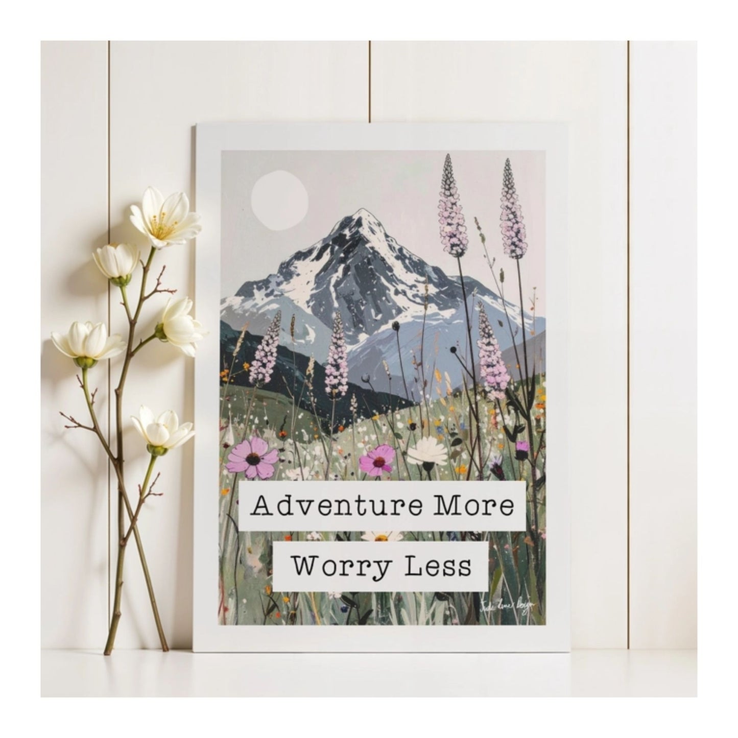 Adventure More Worry Less Print