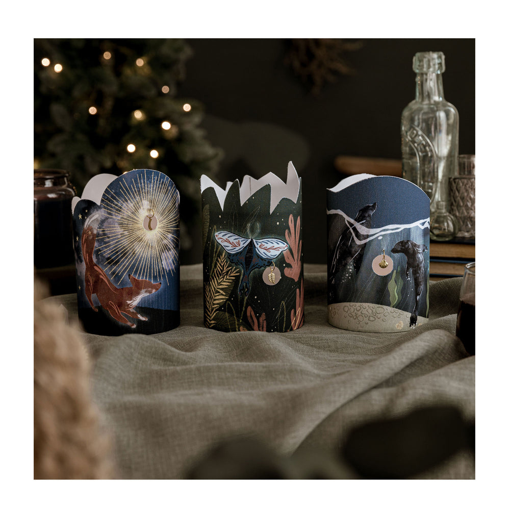 
                  
                    A set of lanterns from Harbour Lane Studio gift shop. 
                  
                