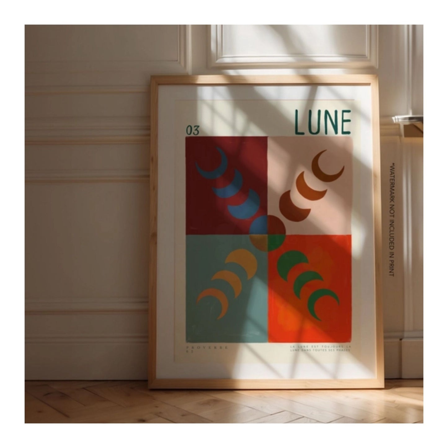 Autumn Moon Art Print
