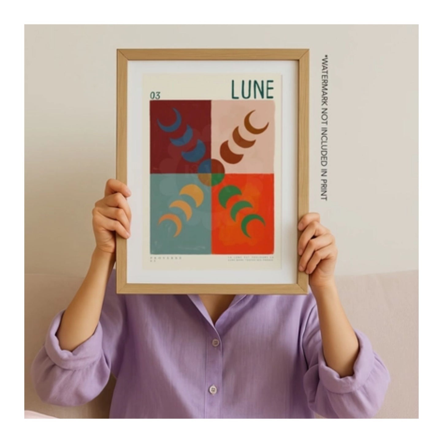 Autumn Moon Art Print