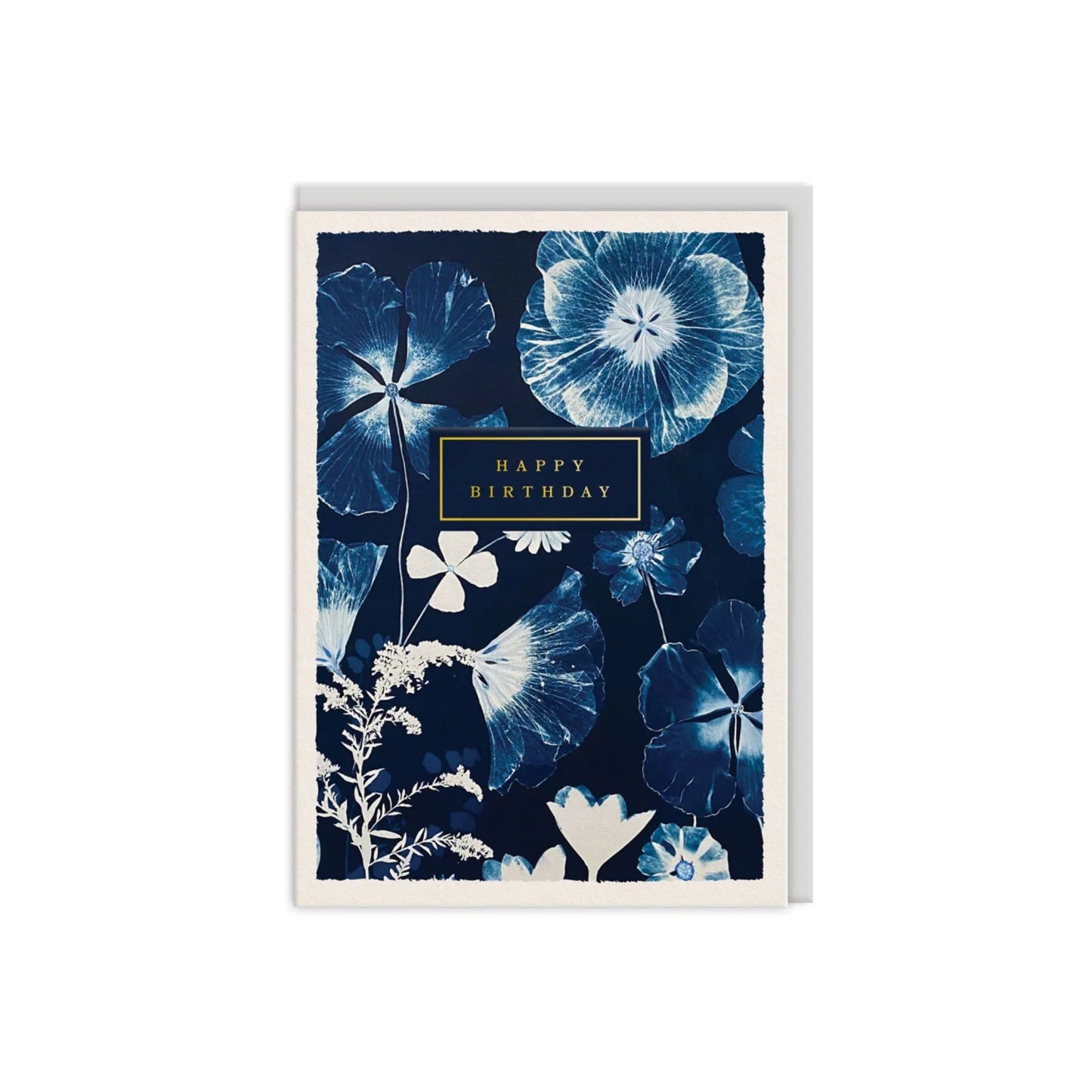 Happy Birthday Flowers Card