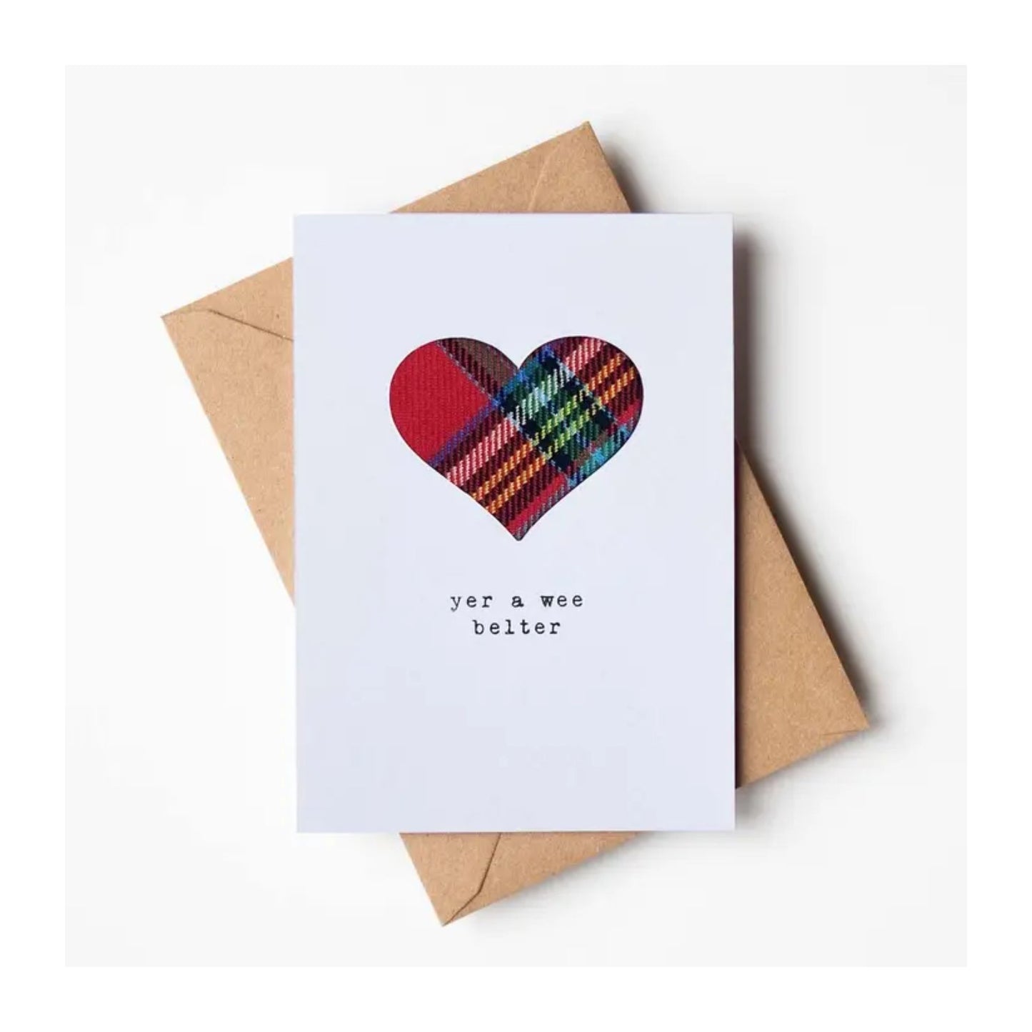 Yer A Wee Belter Card