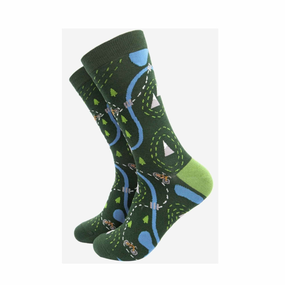 
                  
                    Mountain Bike Mens Bamboo Socks
                  
                